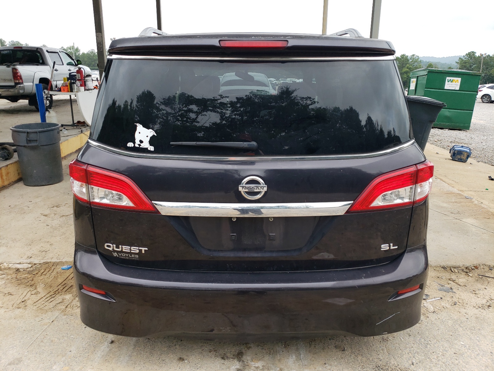 JN8AE2KP9B9000173 2011 Nissan Quest S