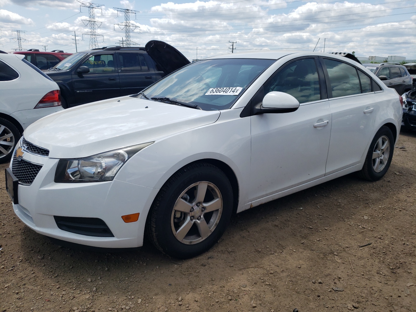 2014 Chevrolet Cruze Lt vin: 1G1PK5SB6E7249379