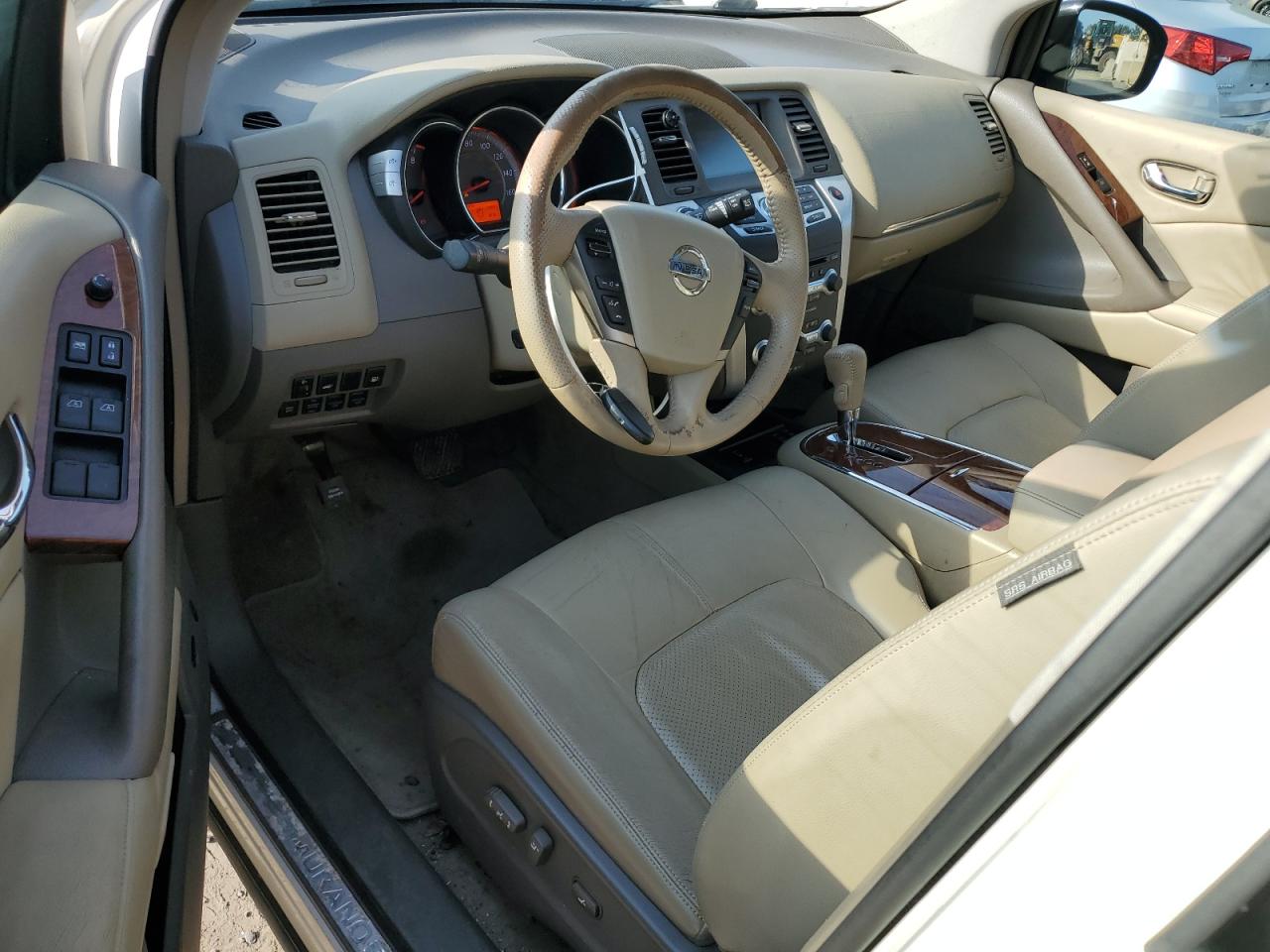 2009 Nissan Murano S VIN: JN8AZ18W39W138848 Lot: 62448444