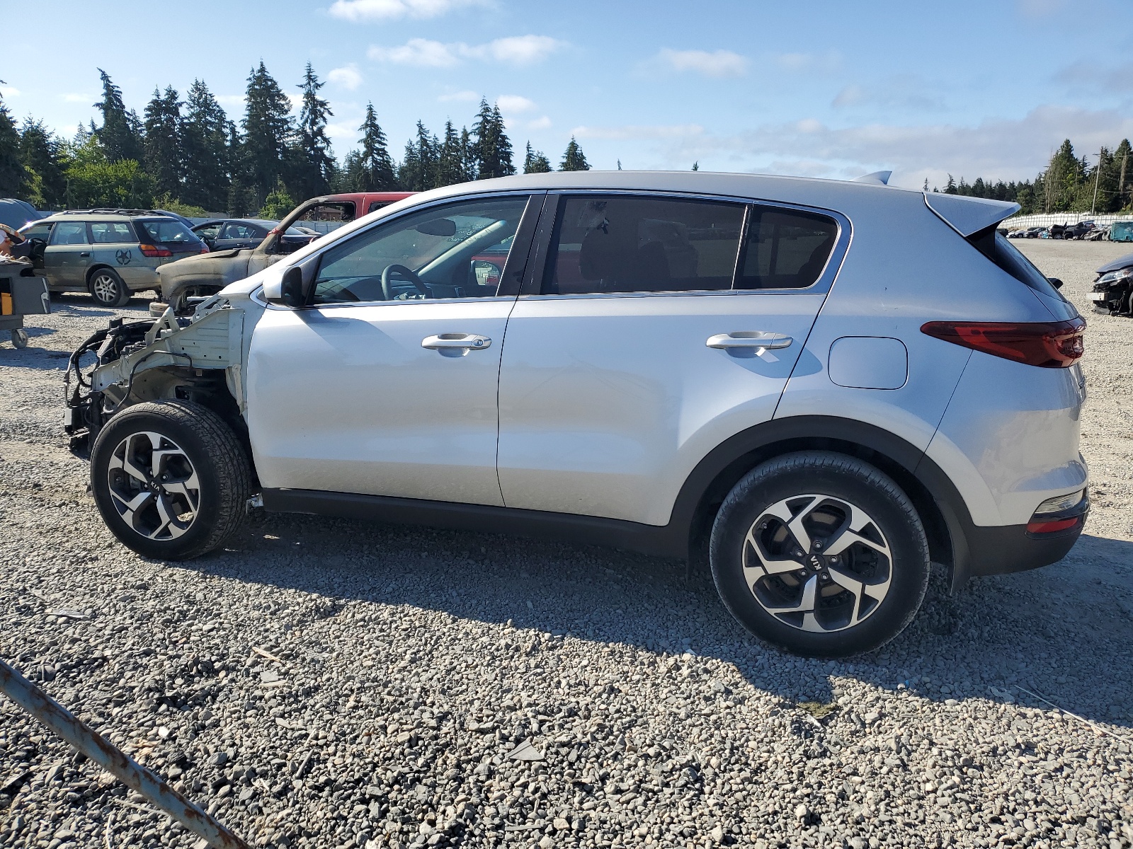 2021 Kia Sportage Lx vin: KNDPMCAC0M7879090