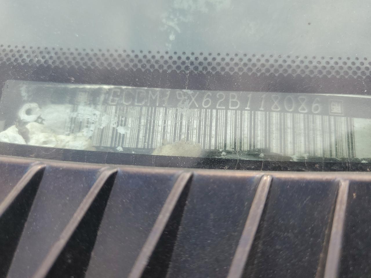 2002 Chevrolet Astro VIN: 1GCDM19X62B118086 Lot: 64810454