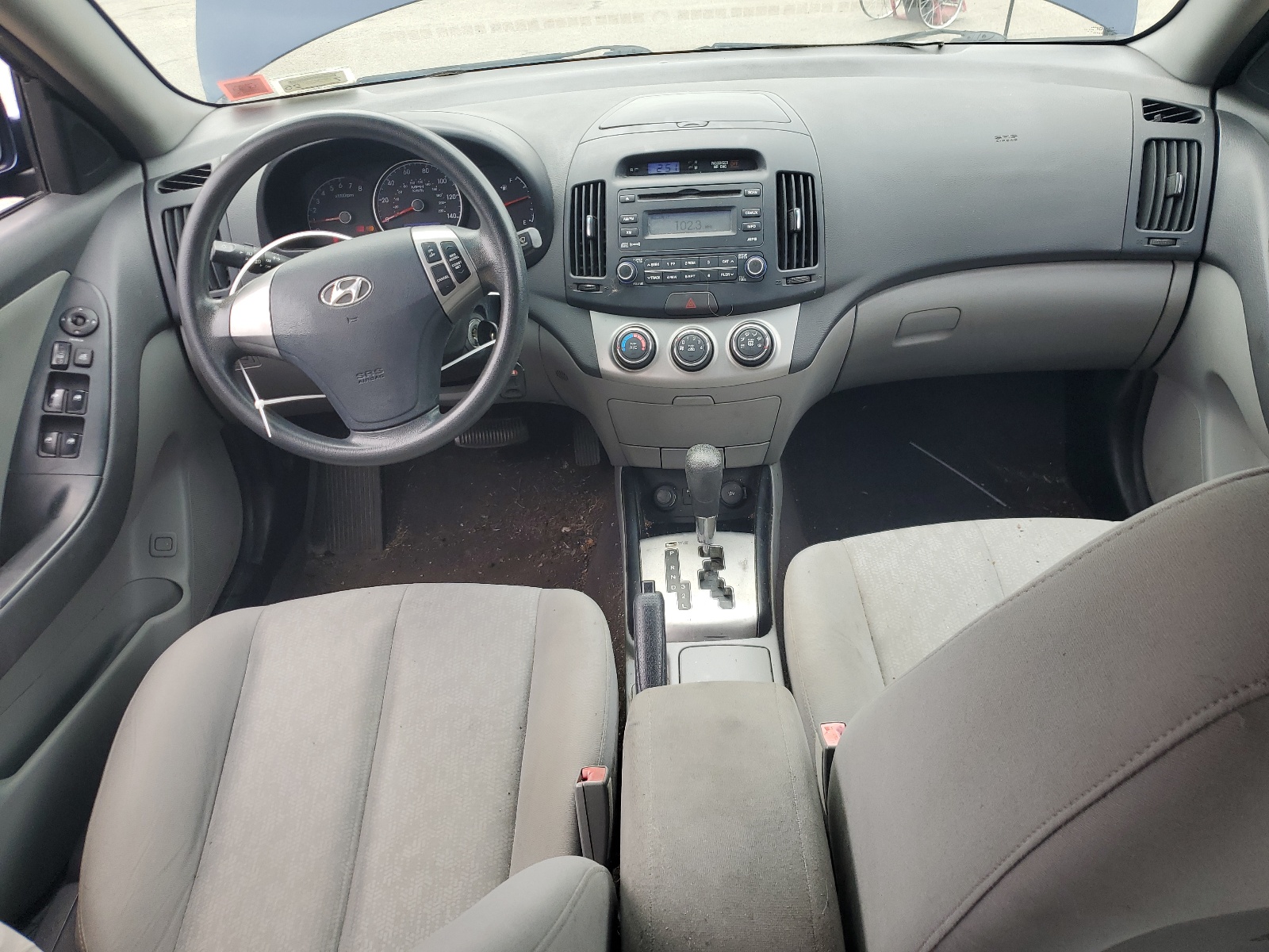 KMHDU4AD4AU153520 2010 Hyundai Elantra Blue