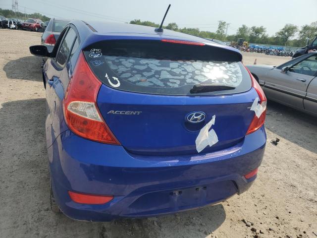 Hatchbacks HYUNDAI ACCENT 2012 Granatowy