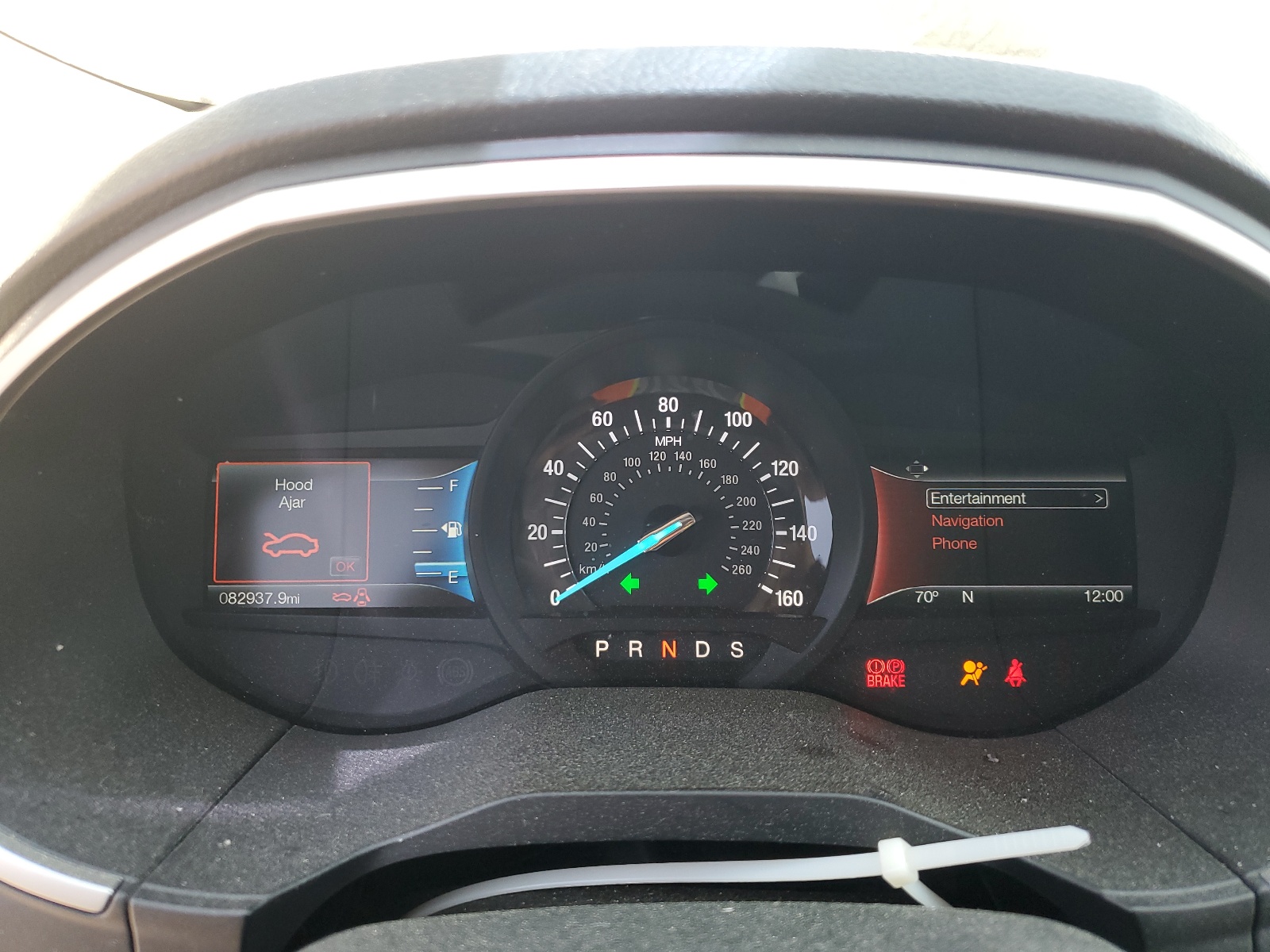 2FMPK4J80HBB81286 2017 Ford Edge Sel