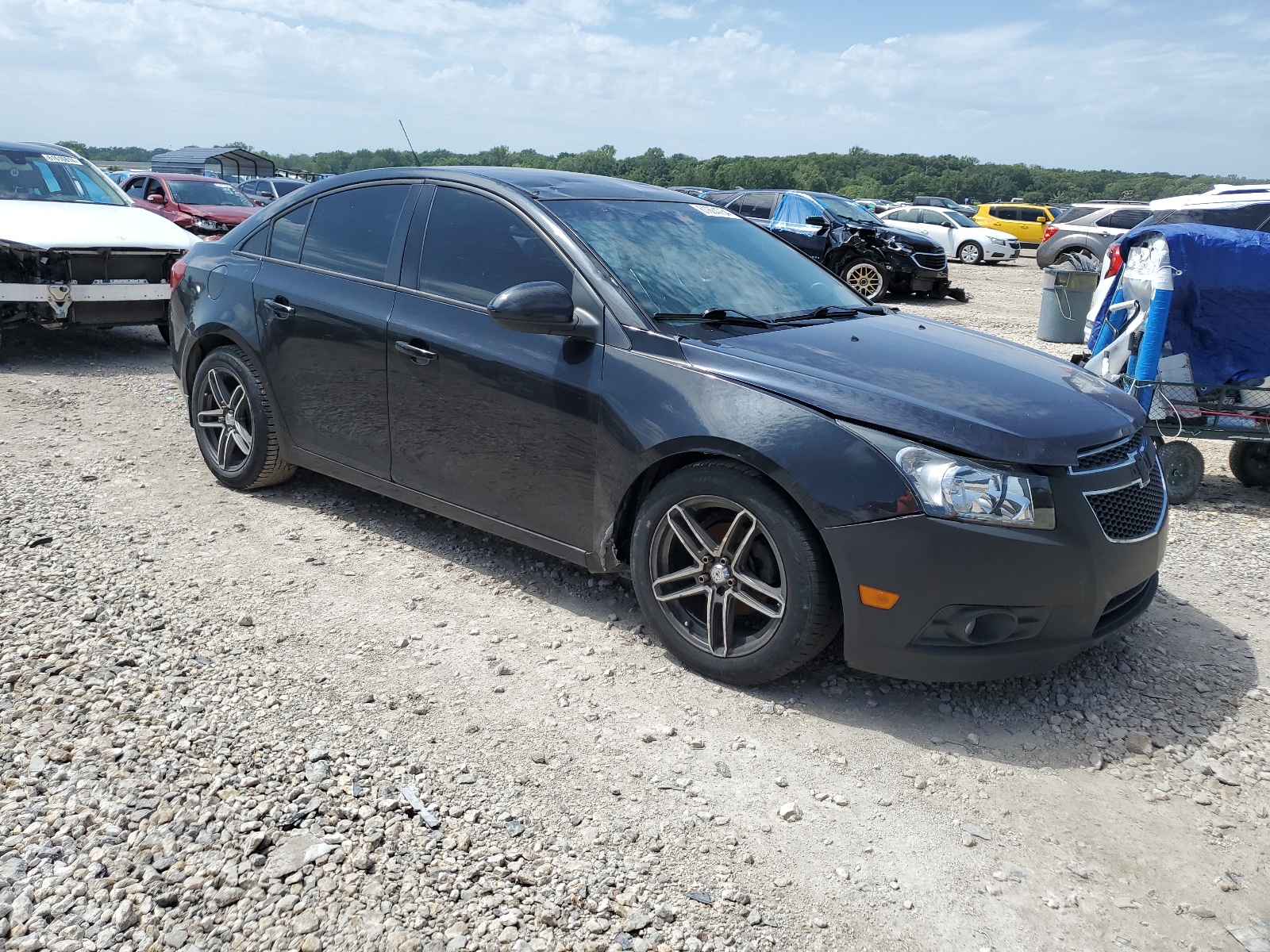 2012 Chevrolet Cruze Lt vin: 1G1PF5SCXC7309612