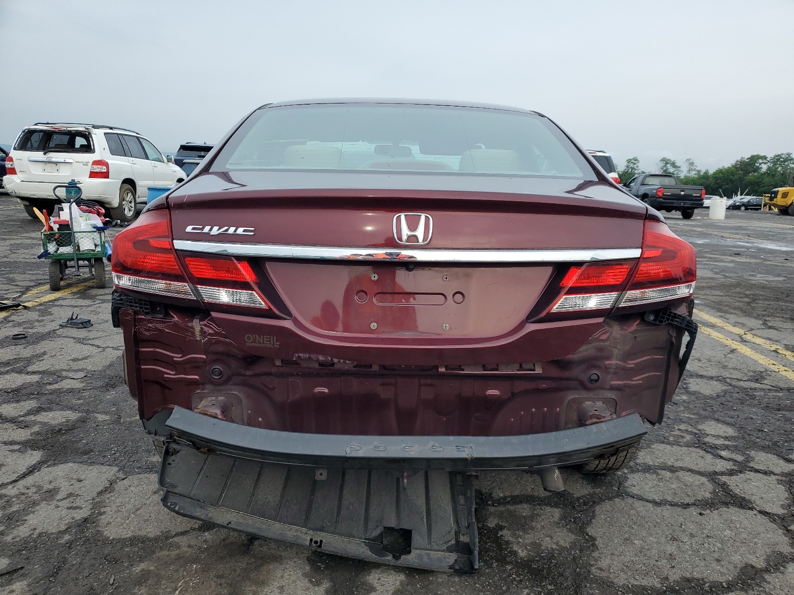 19XFB2F57DE273517 2013 Honda Civic Lx