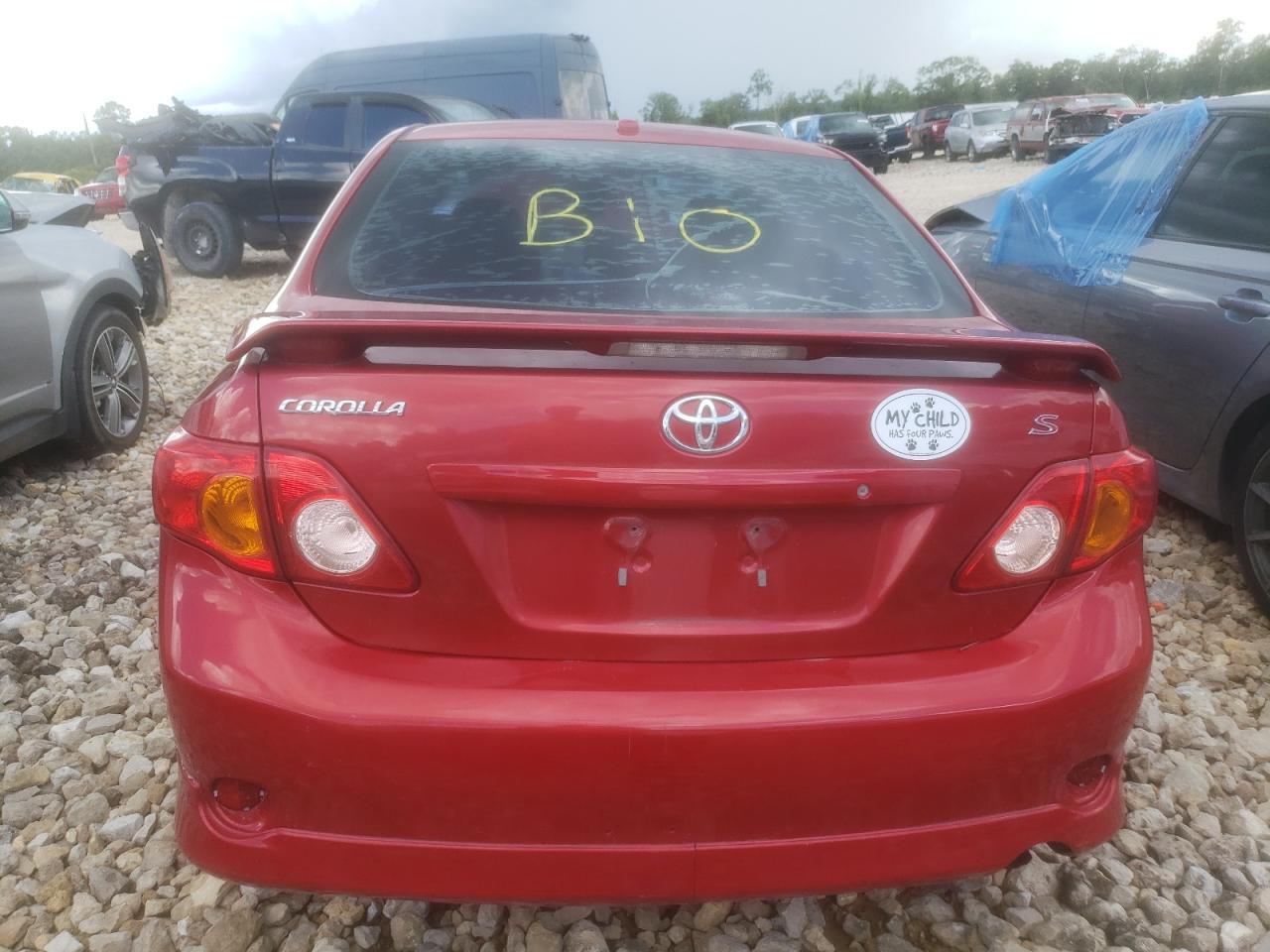 2010 Toyota Corolla Base VIN: 1NXBU4EEXAZ231485 Lot: 64155784