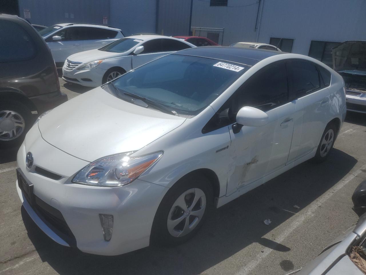 2014 Toyota Prius VIN: JTDKN3DU3E1847203 Lot: 64770214