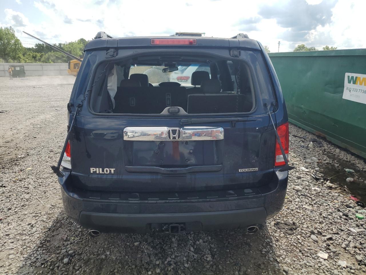 2011 Honda Pilot Touring VIN: 5FNYF3H98BB018966 Lot: 65420324