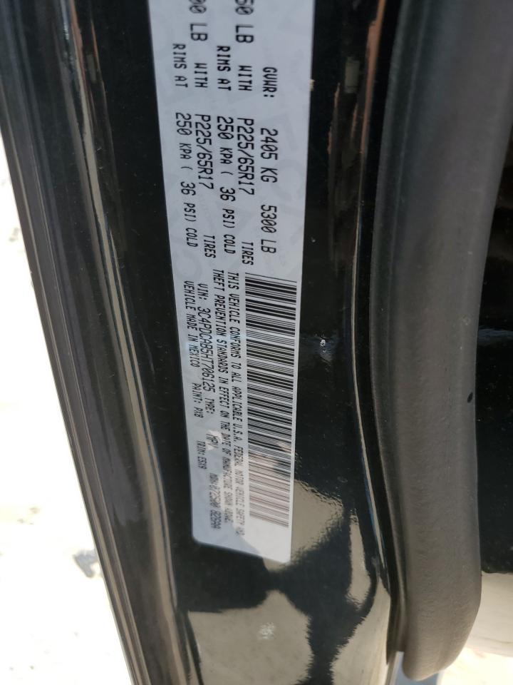 2017 Dodge Journey Se VIN: 3C4PDCAB5HT706125 Lot: 61466884