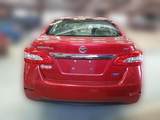 Седани NISSAN SENTRA 2013 Червоний