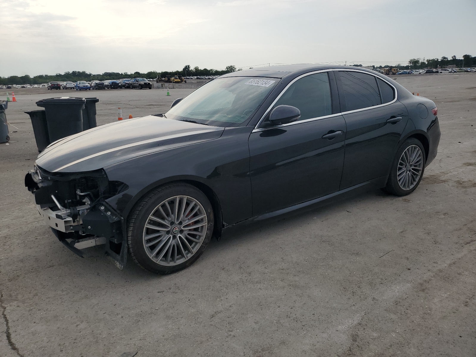 2018 Alfa Romeo Giulia Ti vin: ZARFAECN4J7564437