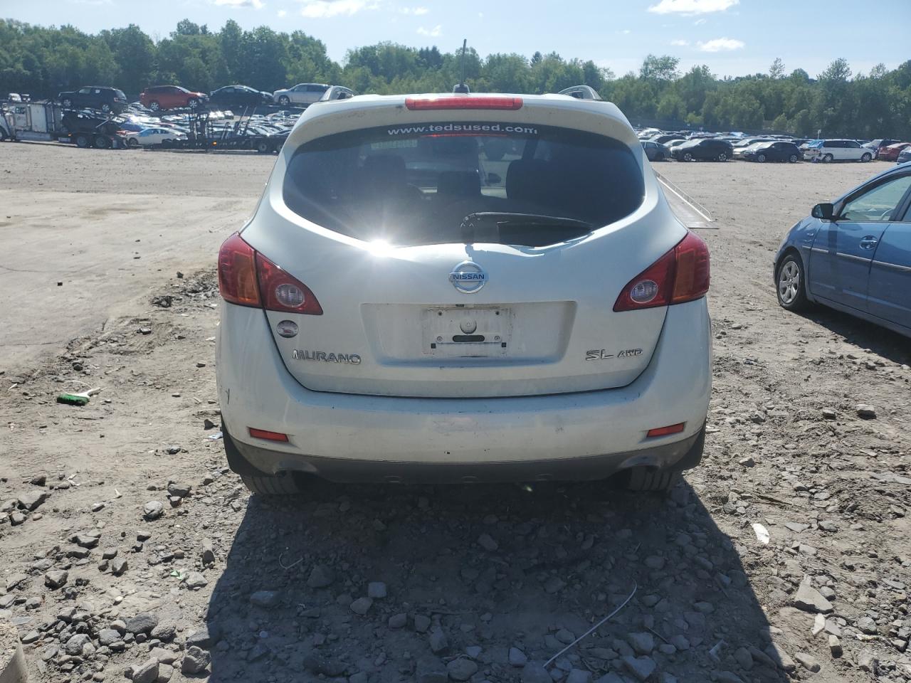 2009 Nissan Murano S VIN: JN8AZ18WX9W160328 Lot: 64943234