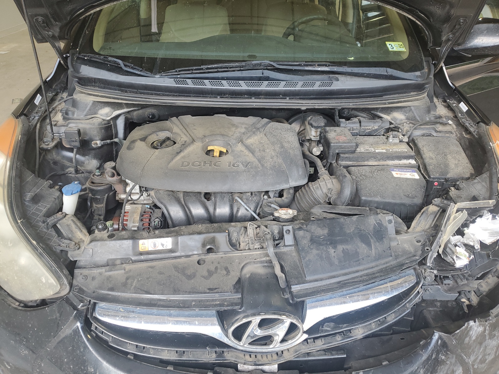 KMHDH4AE9DU784748 2013 Hyundai Elantra Gls
