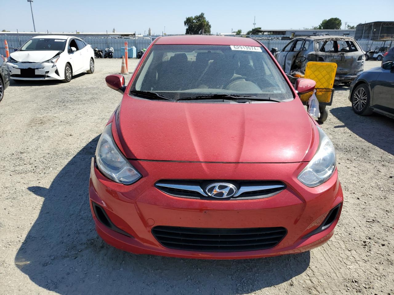 2012 Hyundai Accent Gls vin: KMHCT4AE7CU231783