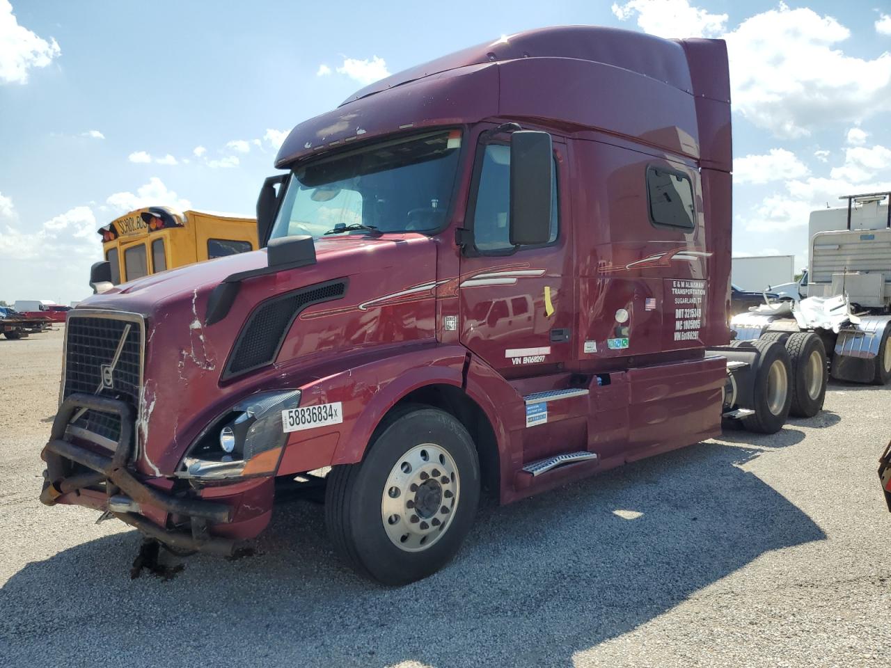 2014 Volvo Vn Vnl VIN: 4V4NC9EH0EN168297 Lot: 58836834