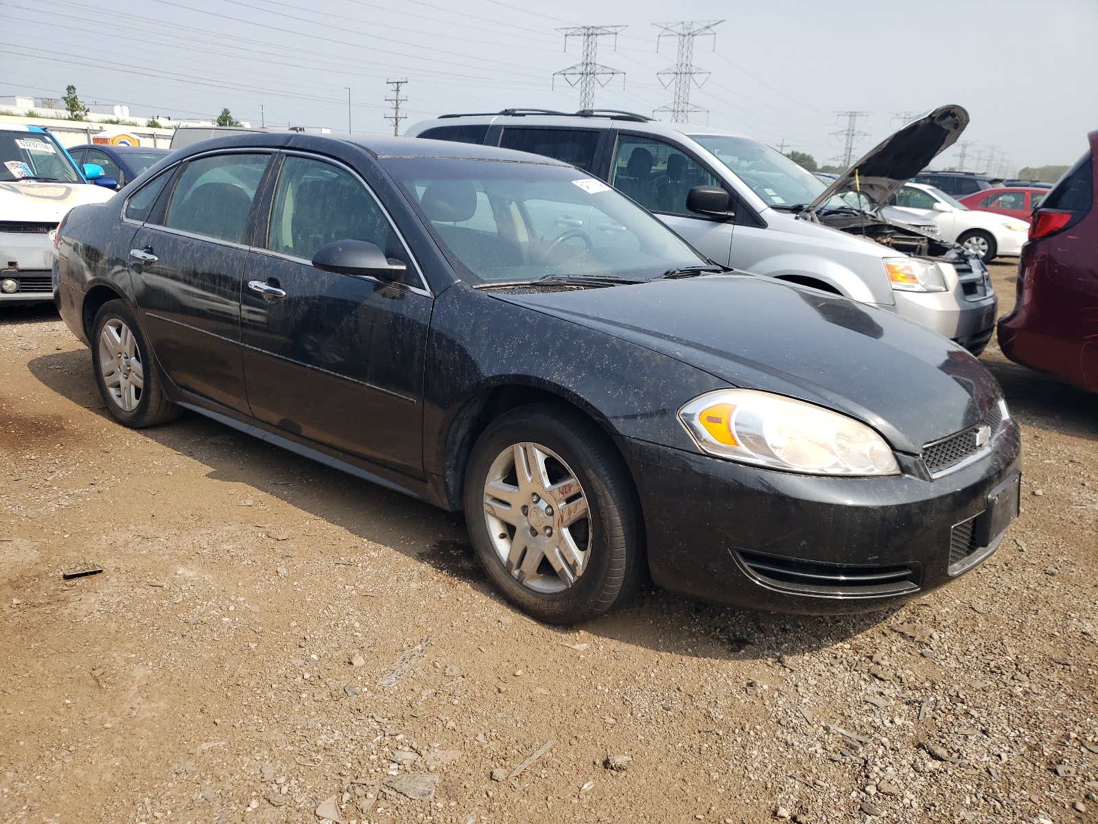 2013 Chevrolet Impala Lt vin: 2G1WG5E33D1160480