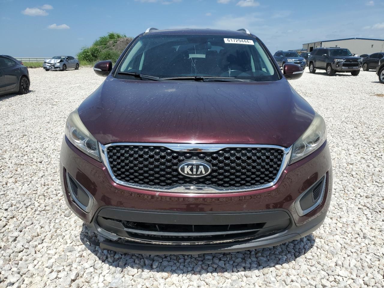 2016 Kia Sorento Lx VIN: 5XYPG4A53GG122593 Lot: 61729444