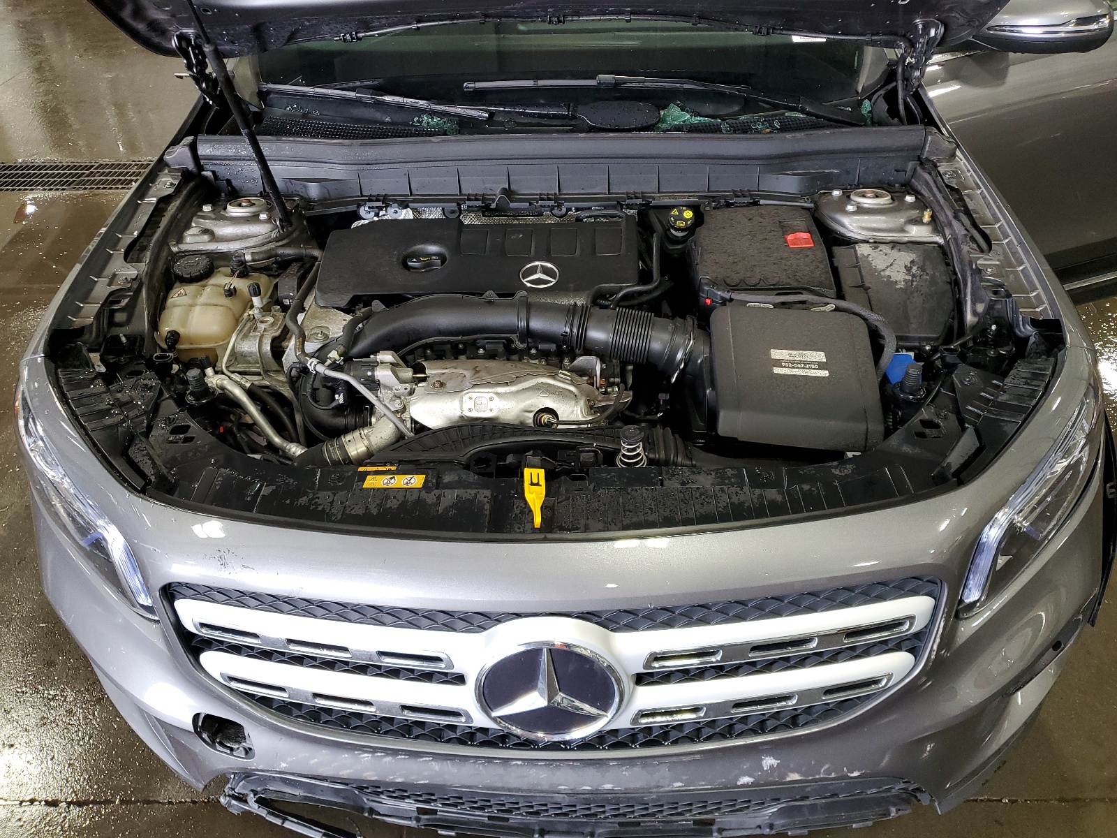 W1N4M4HB2MW105461 2021 Mercedes-Benz Glb 250 4Matic