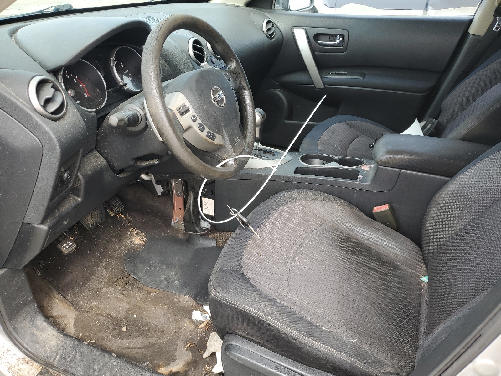 JN8AS58T88W301736 2008 Nissan Rogue S