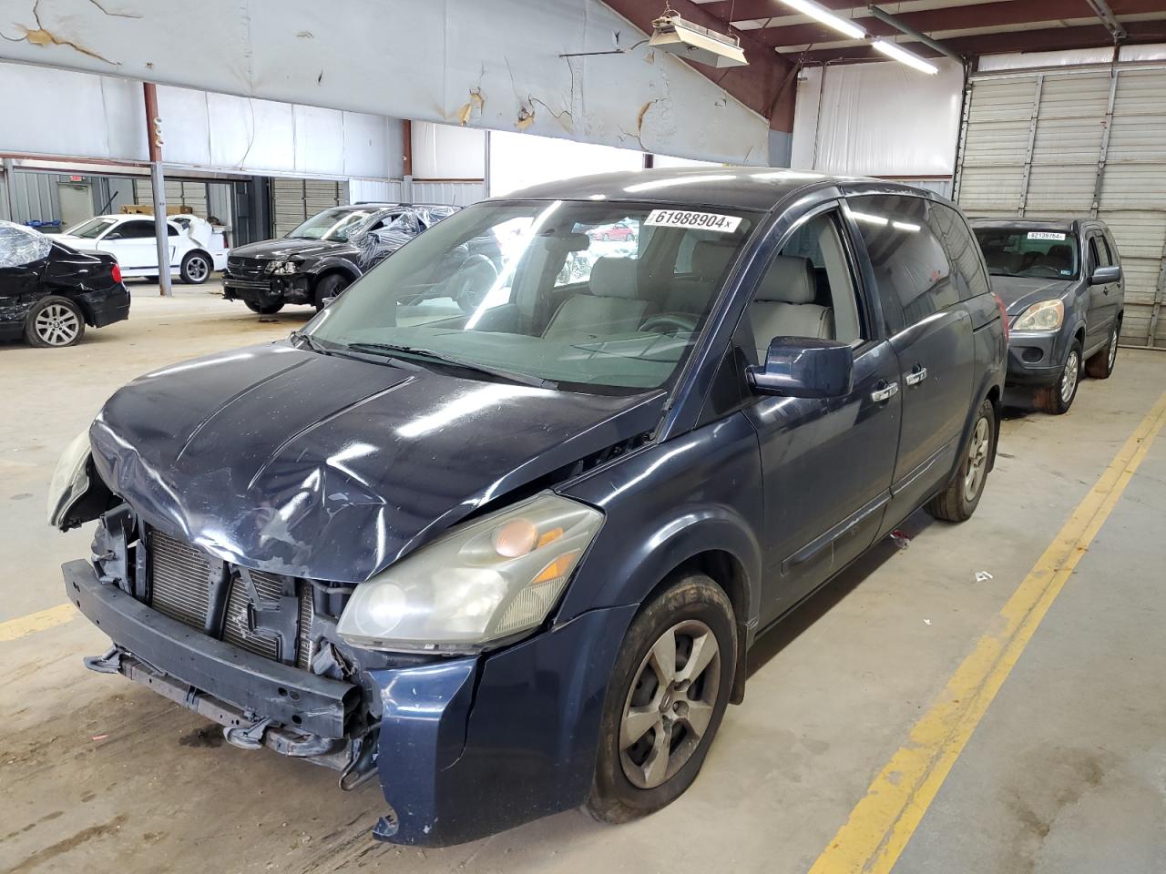 2008 Nissan Quest S VIN: 5N1BV28U48N102117 Lot: 61988904