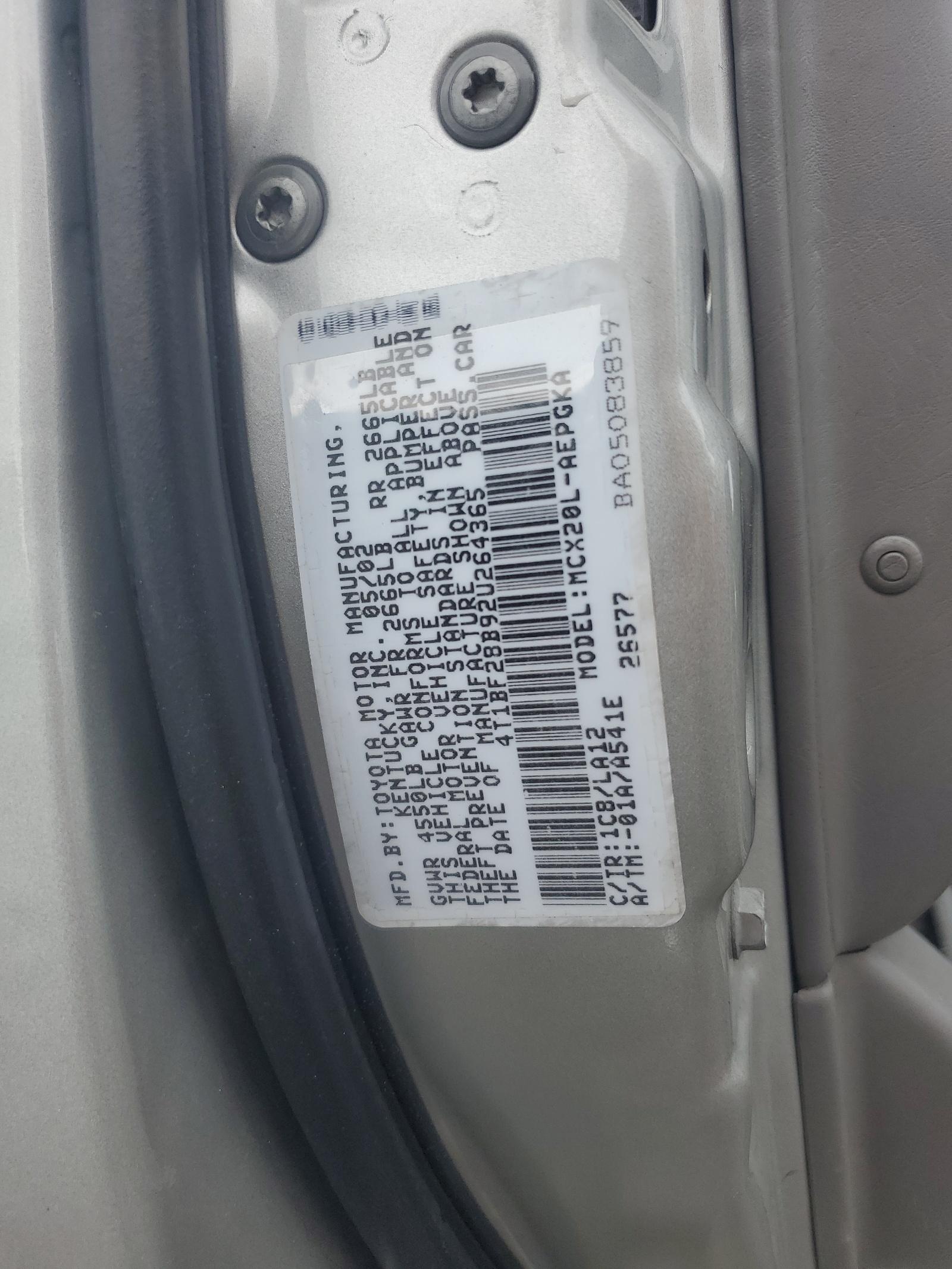 4T1BF28B92U264365 2002 Toyota Avalon Xl