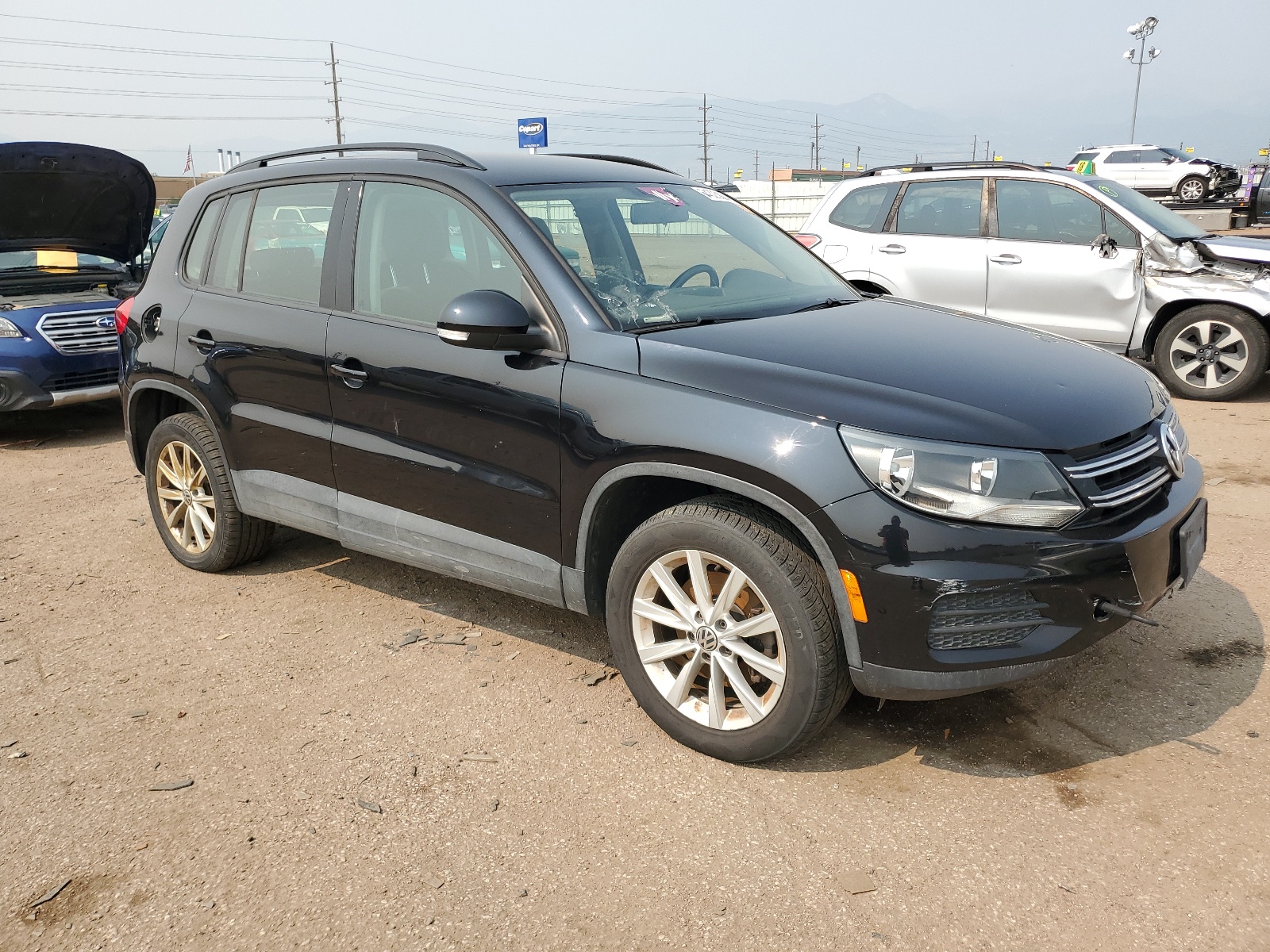 2017 Volkswagen Tiguan S vin: WVGBV7AX9HK046050