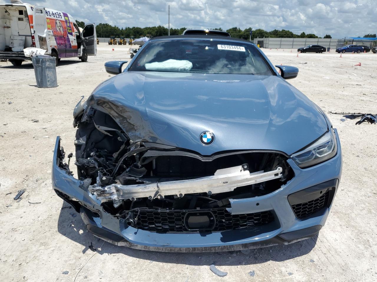 2020 BMW M8 VIN: WBSDZ0C09LCD54522 Lot: 63103494