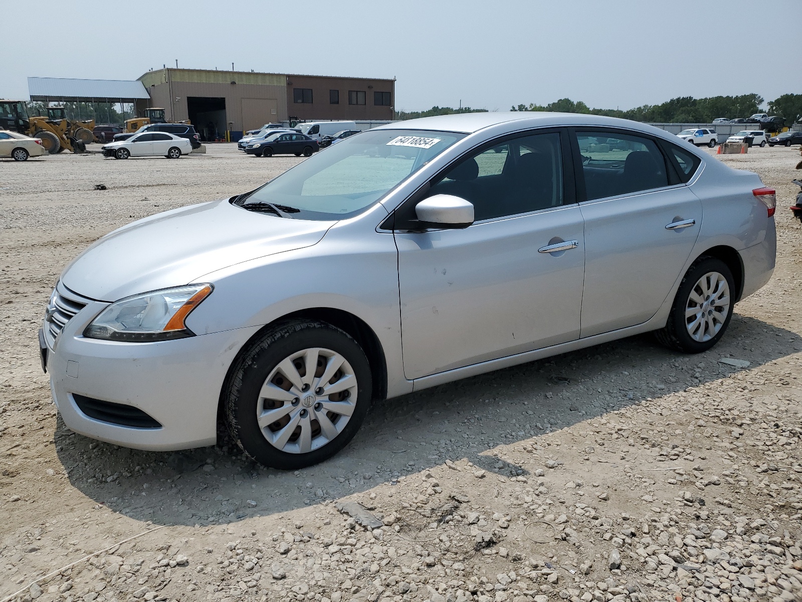 2014 Nissan Sentra S vin: 3N1AB7AP9EL617106