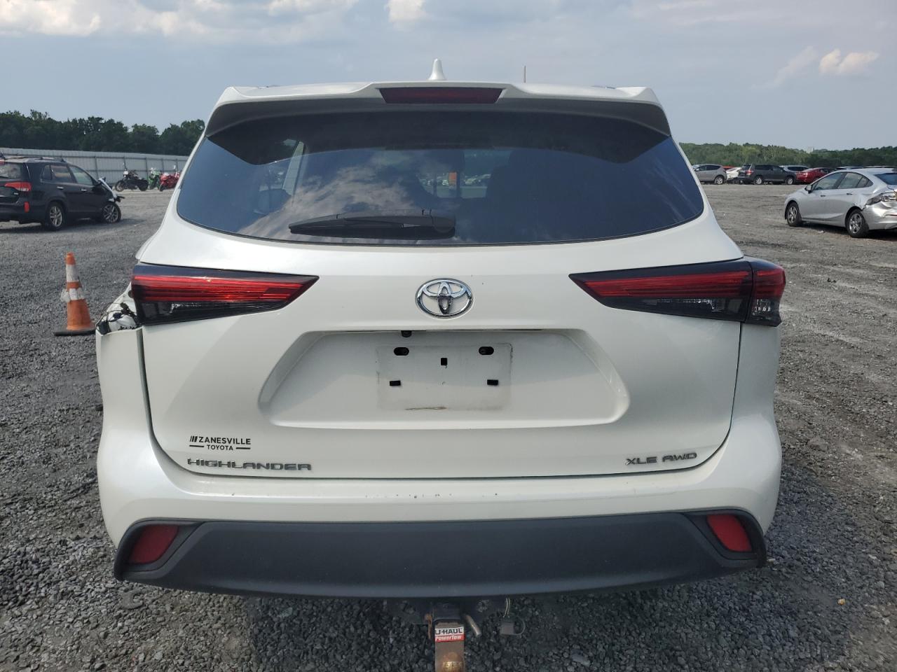 2021 Toyota Highlander Xle VIN: 5TDHZRBH8MS073104 Lot: 63263704