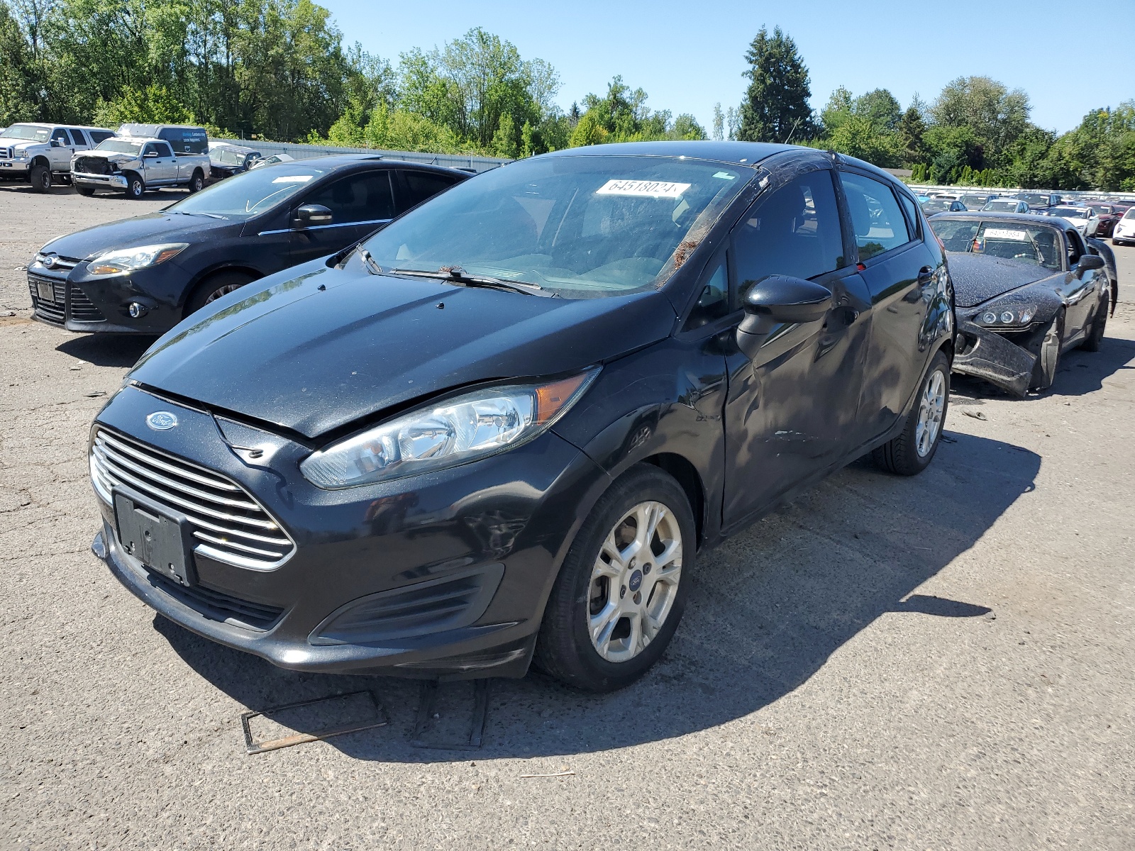 2015 Ford Fiesta Se vin: 3FADP4EJ5FM208604