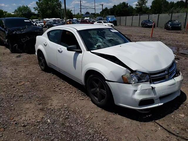 2013 Dodge Avenger Se VIN: 1C3CDZAB8DN662539 Lot: 62428814