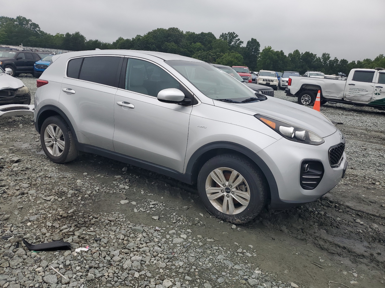 2017 Kia Sportage Lx vin: KNDPMCAC8H7187455