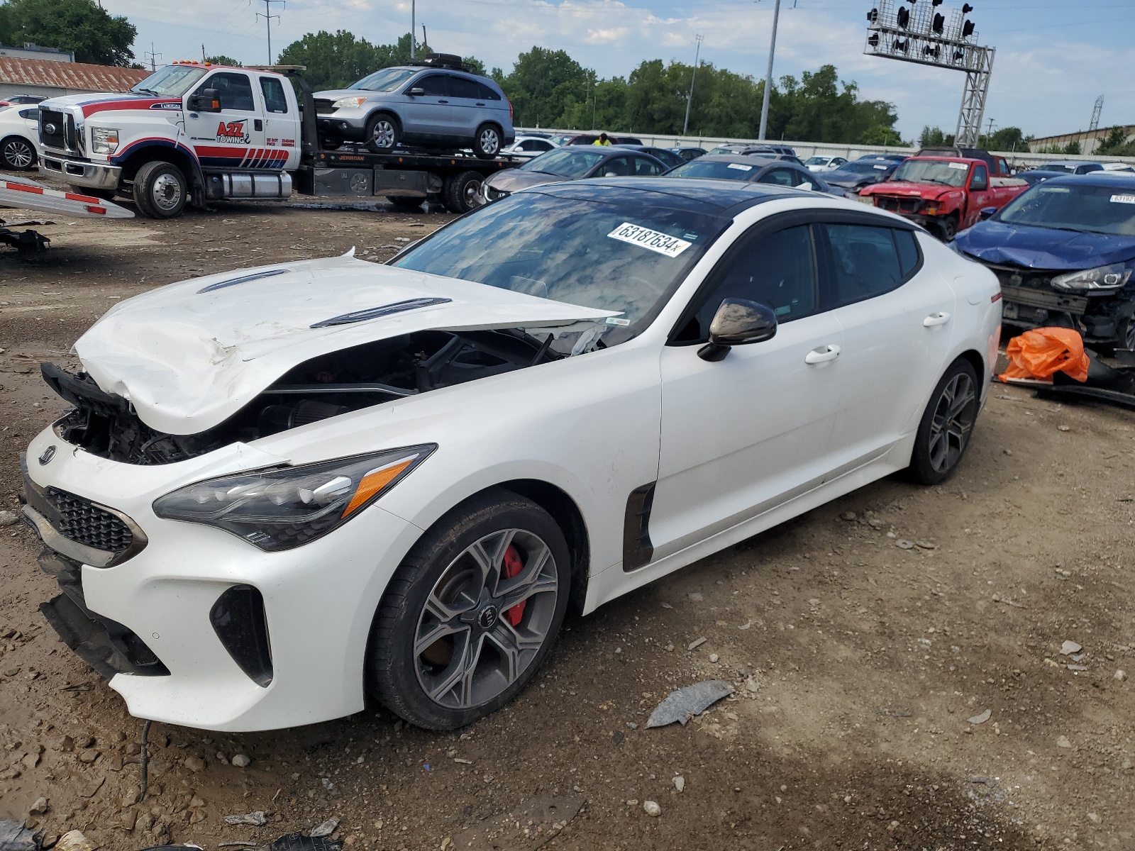 2019 Kia Stinger Gt1 vin: KNAE45LC3K6042740