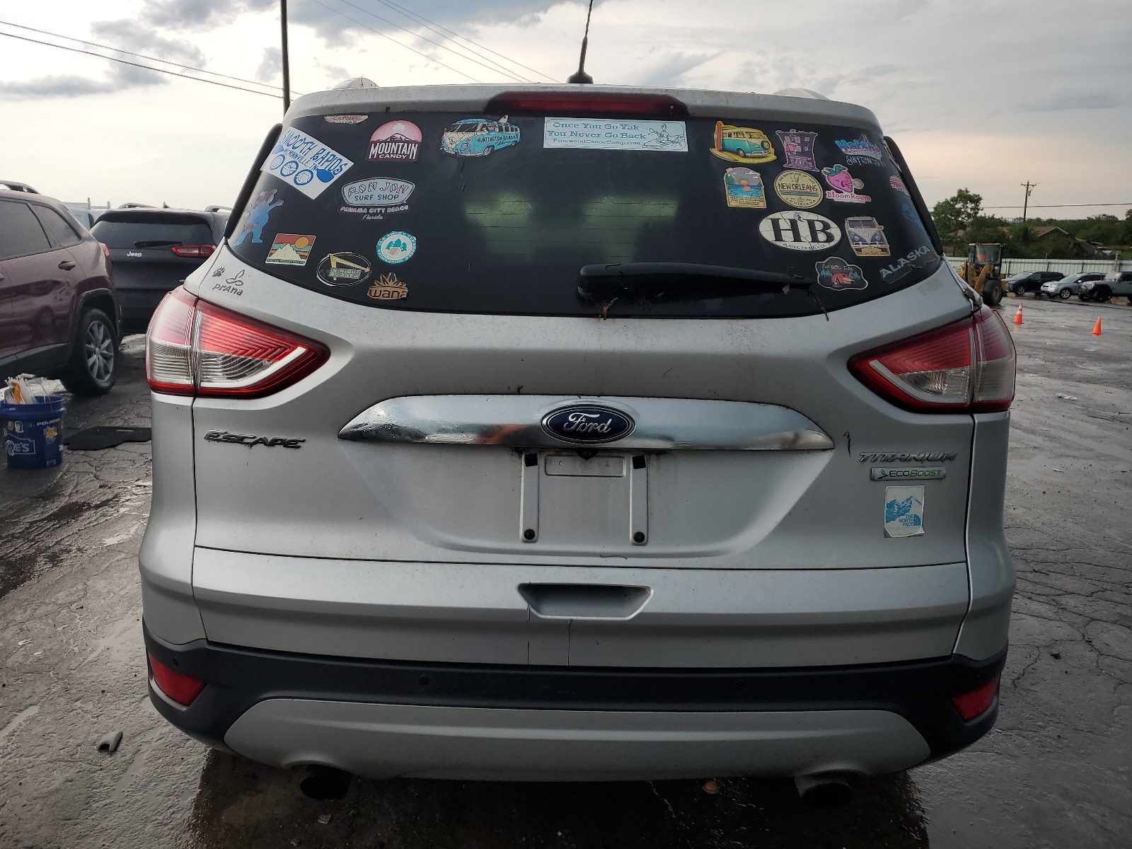 2015 Ford Escape Titanium vin: 1FMCU0JX6FUA24104