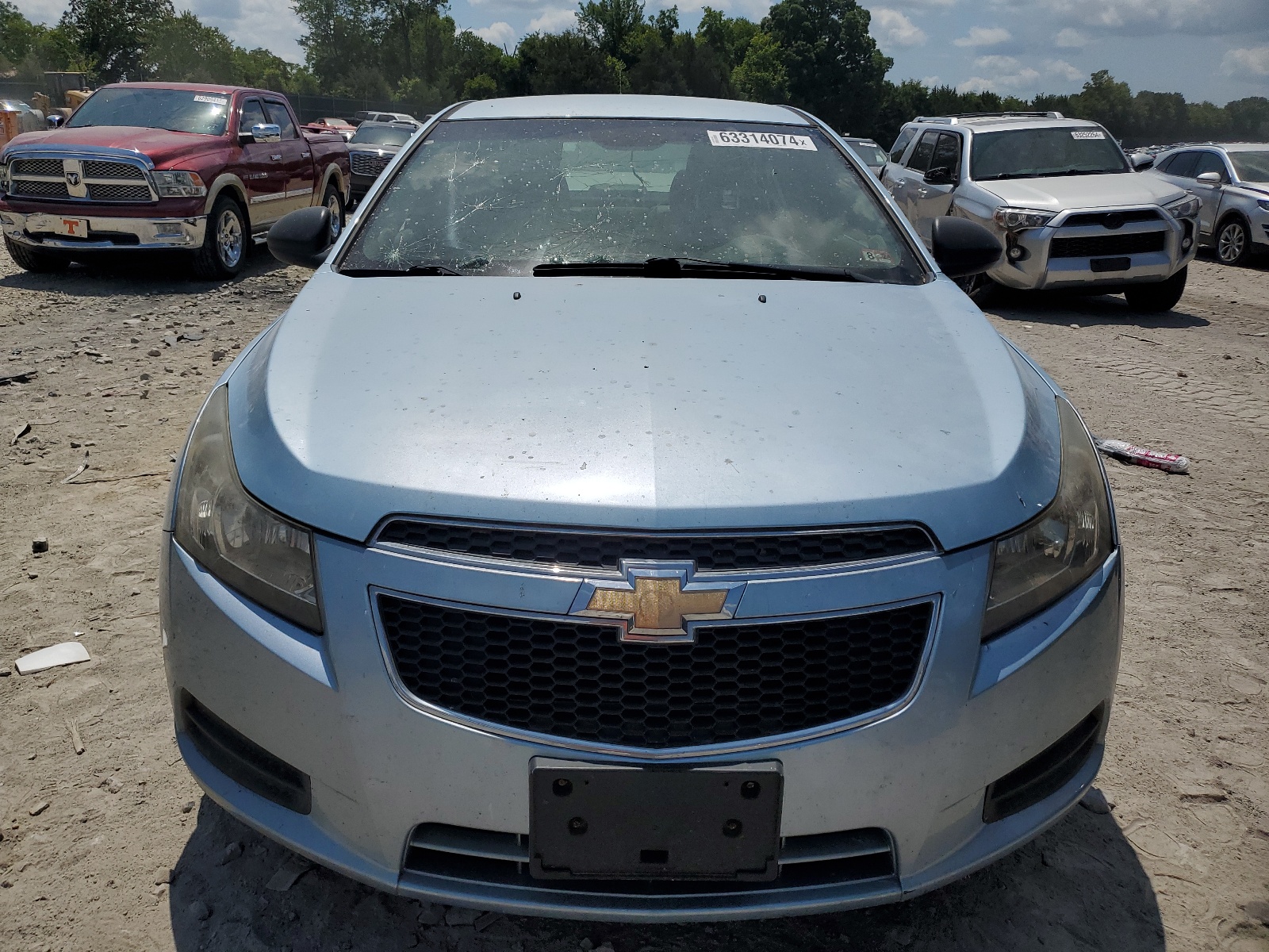 2012 Chevrolet Cruze Ls vin: 1G1PC5SH3C7154468