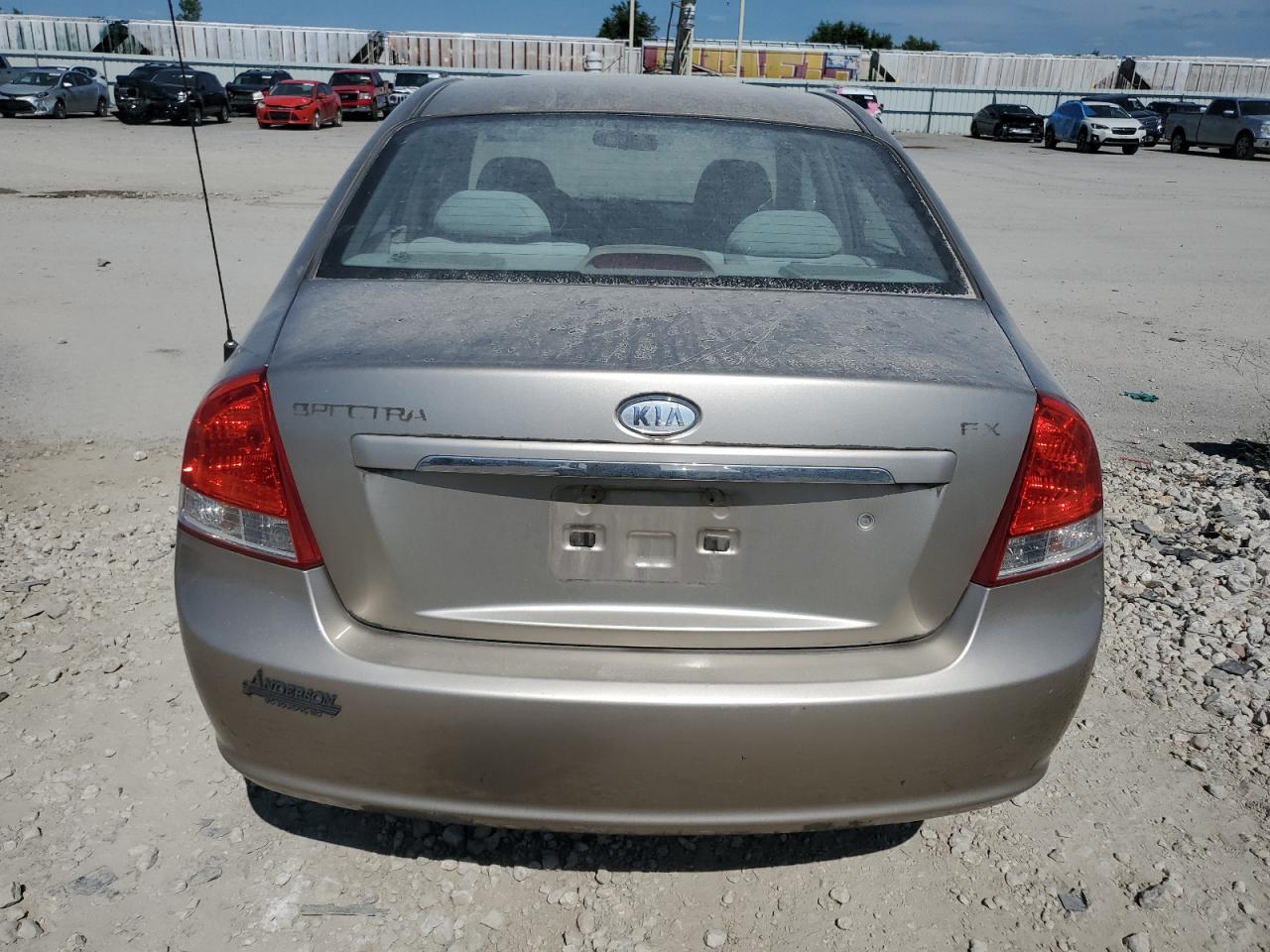 2007 Kia Spectra Ex VIN: KNAFE121175464688 Lot: 63798334