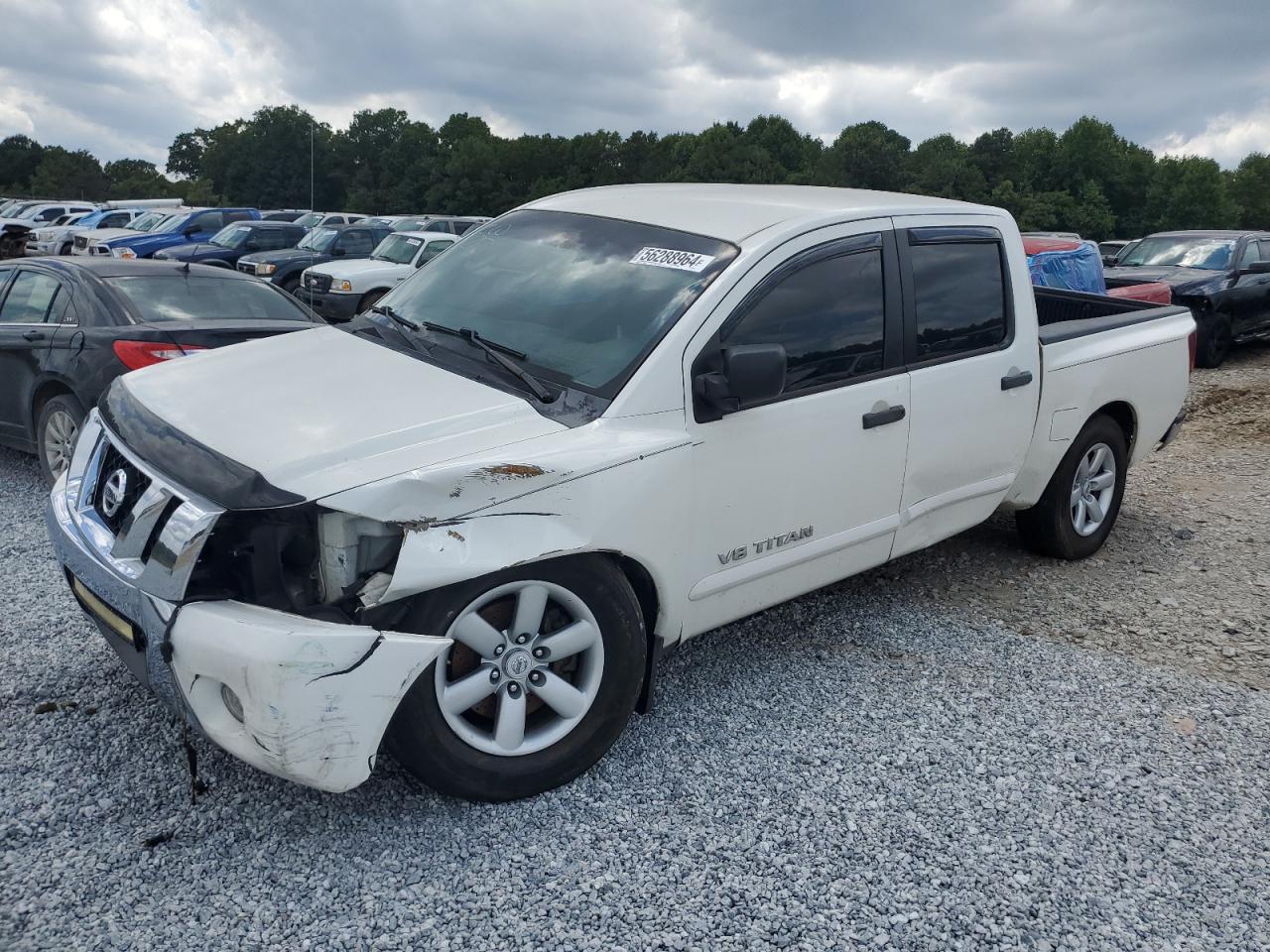 2008 Nissan Titan Xe იყიდება Gainesville-ში, GA - Front End