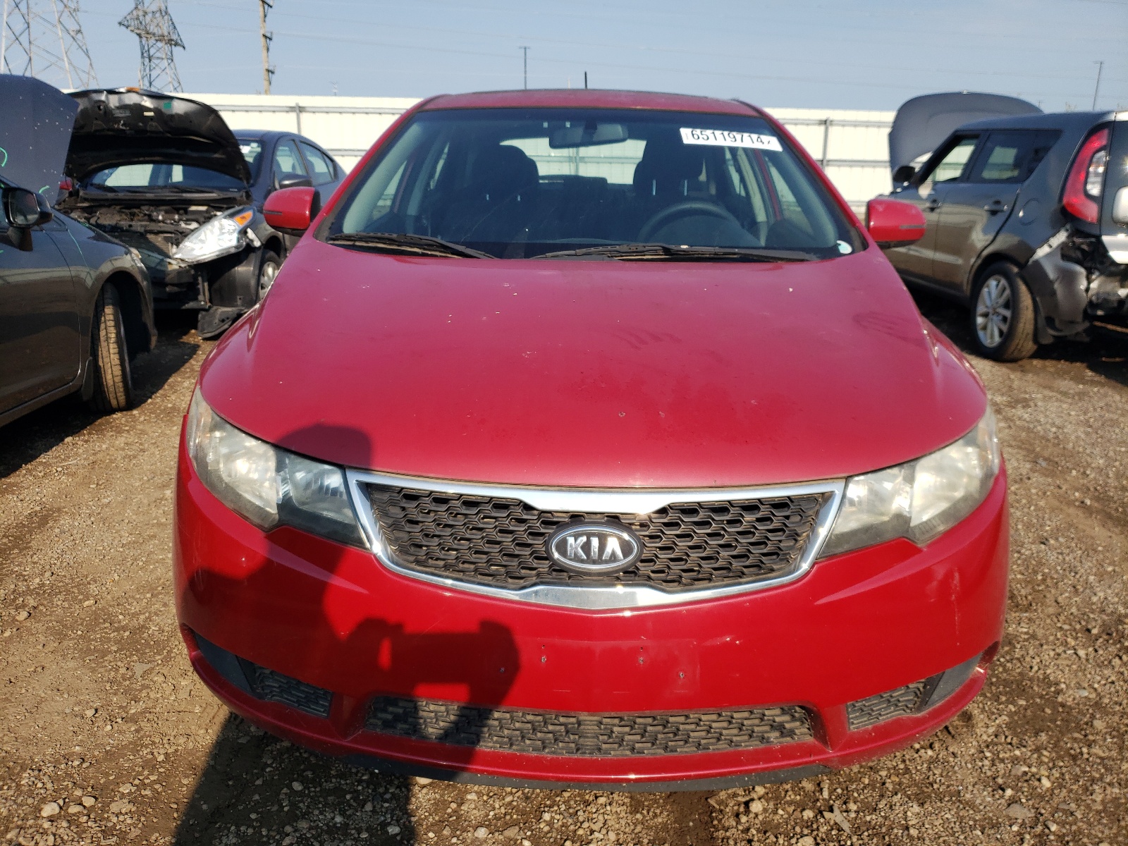 2013 Kia Forte Ex vin: KNAFU5A27D5650011