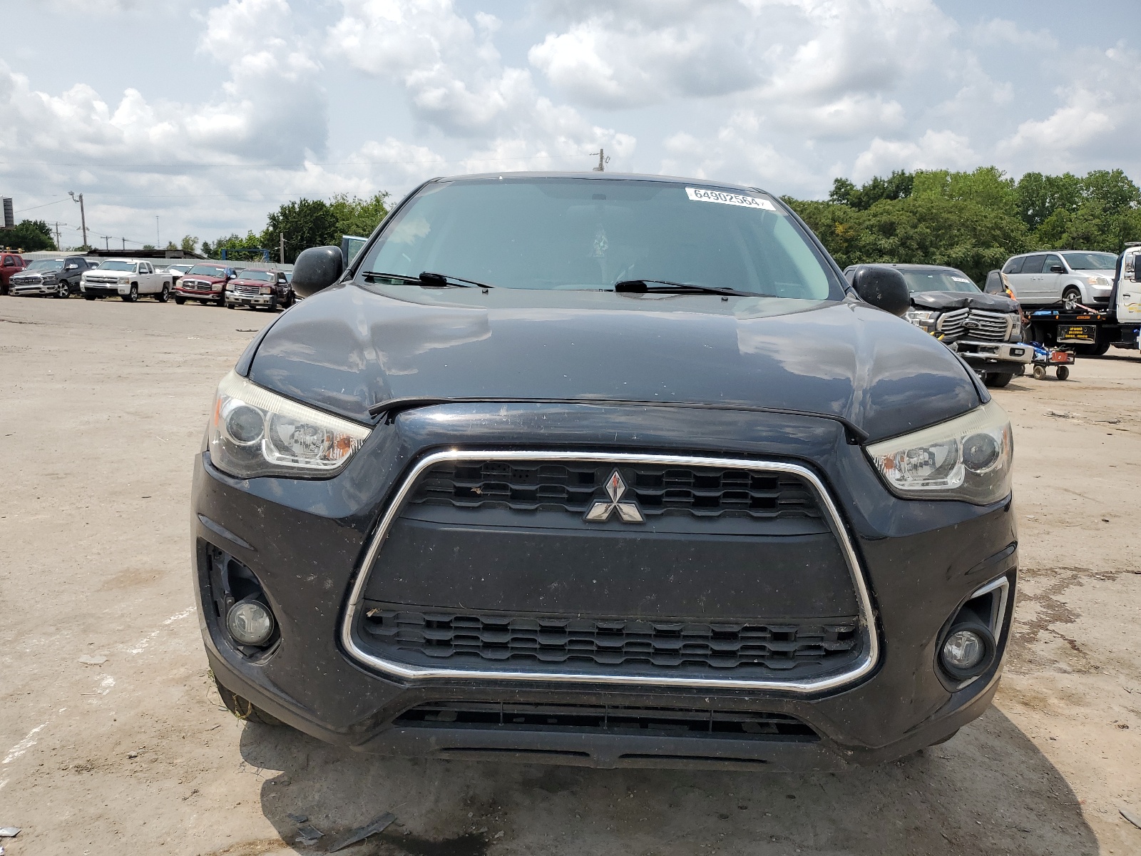 2015 Mitsubishi Outlander Sport Es vin: 4A4AP3AW9FE034866