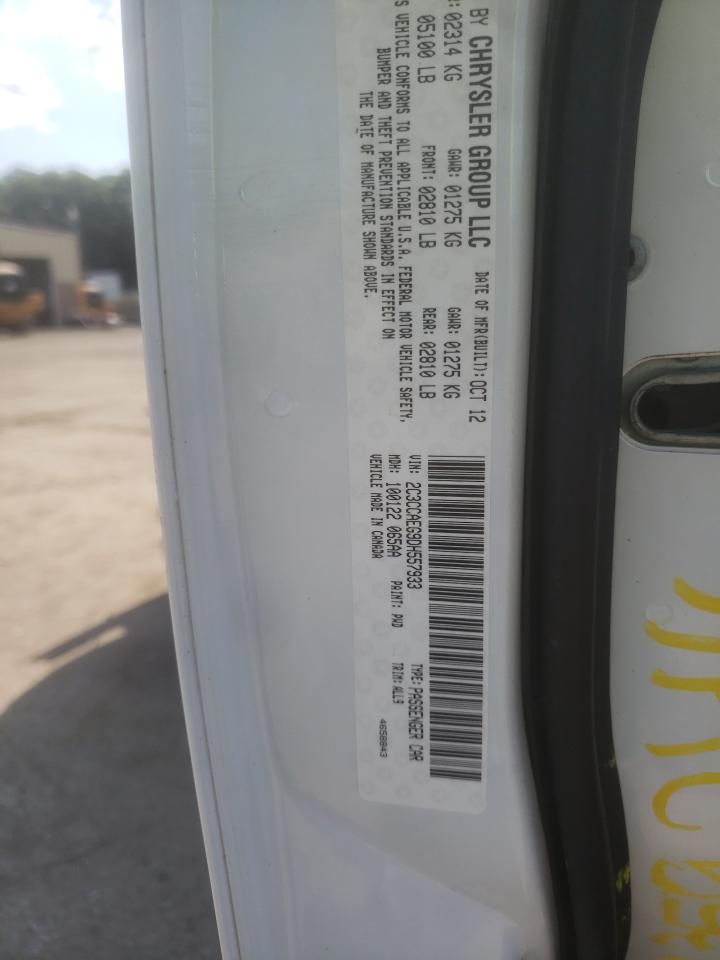 2013 Chrysler 300C VIN: 2C3CCAEG9DH557933 Lot: 64359244