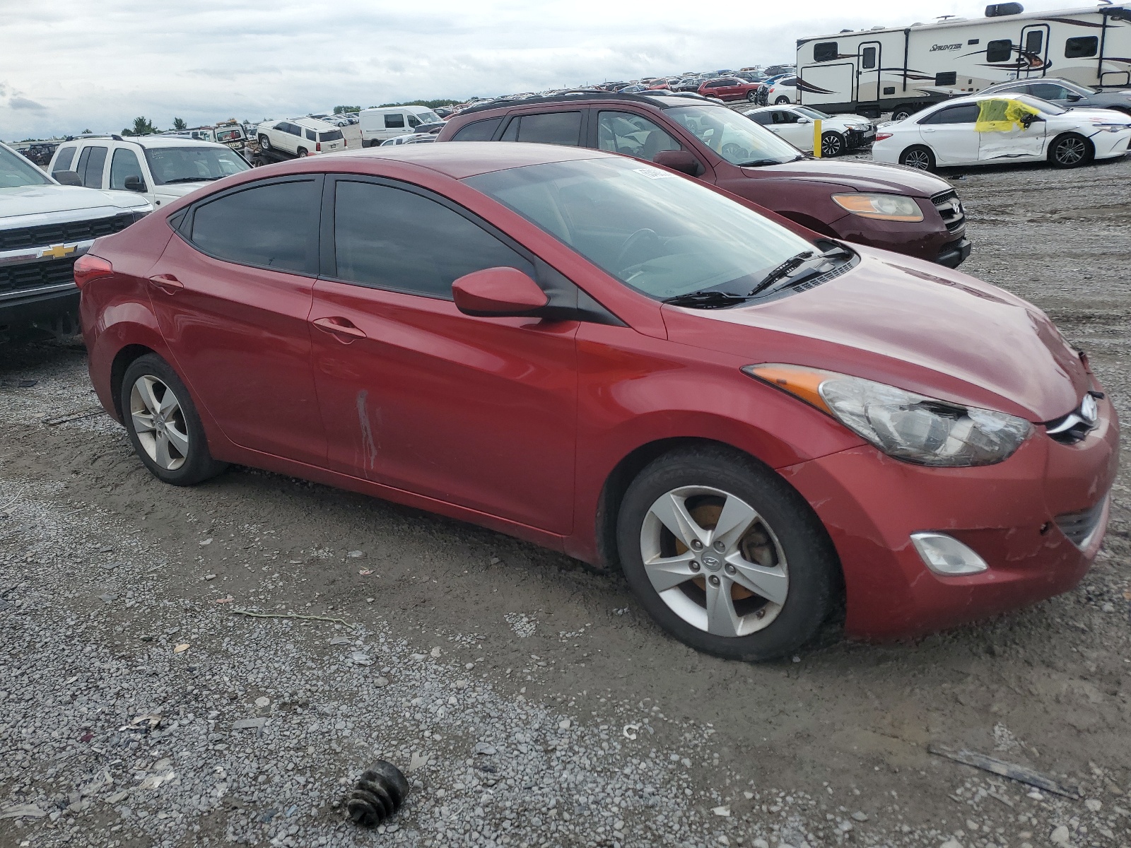 2013 Hyundai Elantra Gls vin: 5NPDH4AE4DH447189