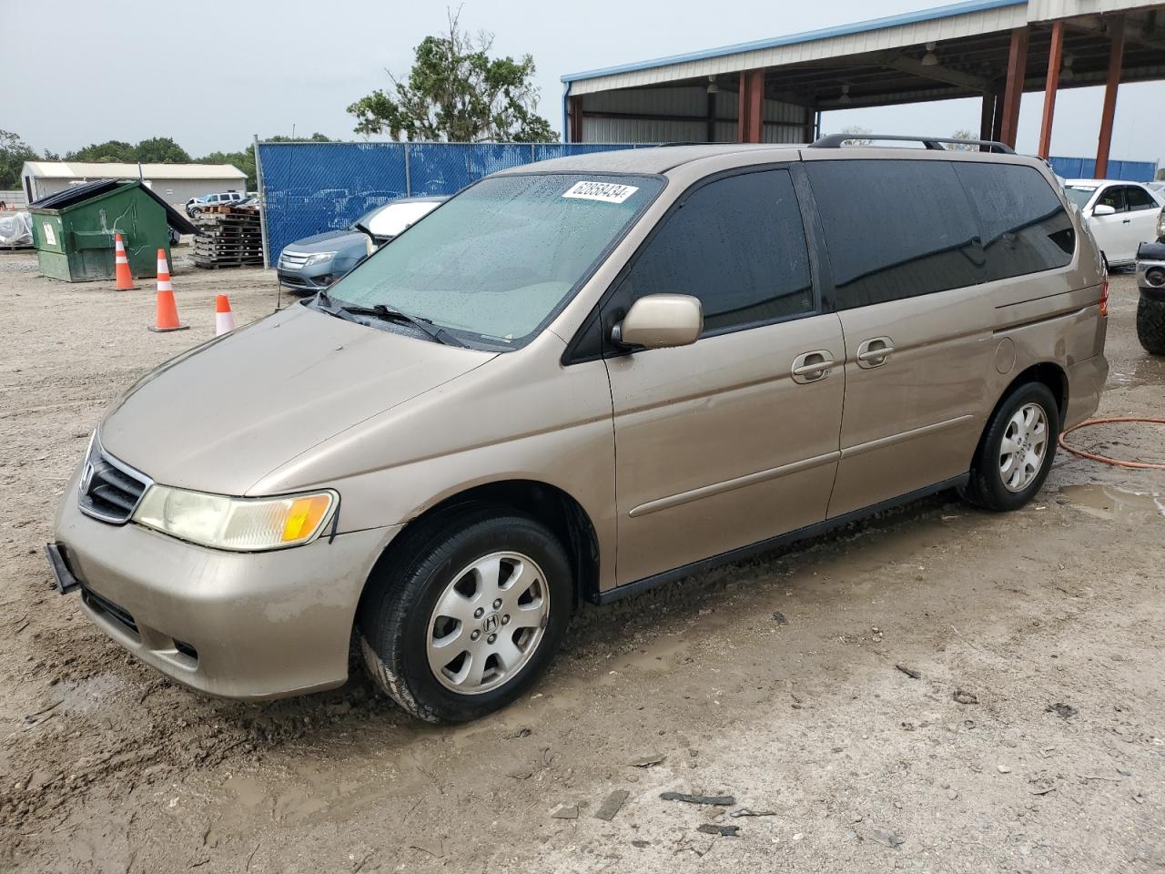 2004 Honda Odyssey Ex VIN: 5FNRL18674B017043 Lot: 62858434