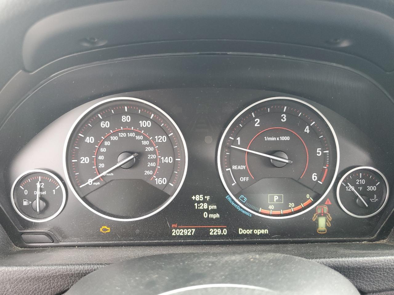 2014 BMW 328 D xDrive VIN: WBA3K5C59EKT33205 Lot: 65216574