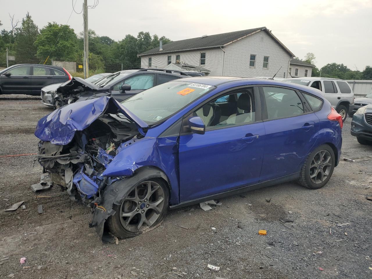 2014 Ford Focus Se VIN: 1FADP3K2XEL388086 Lot: 64186704