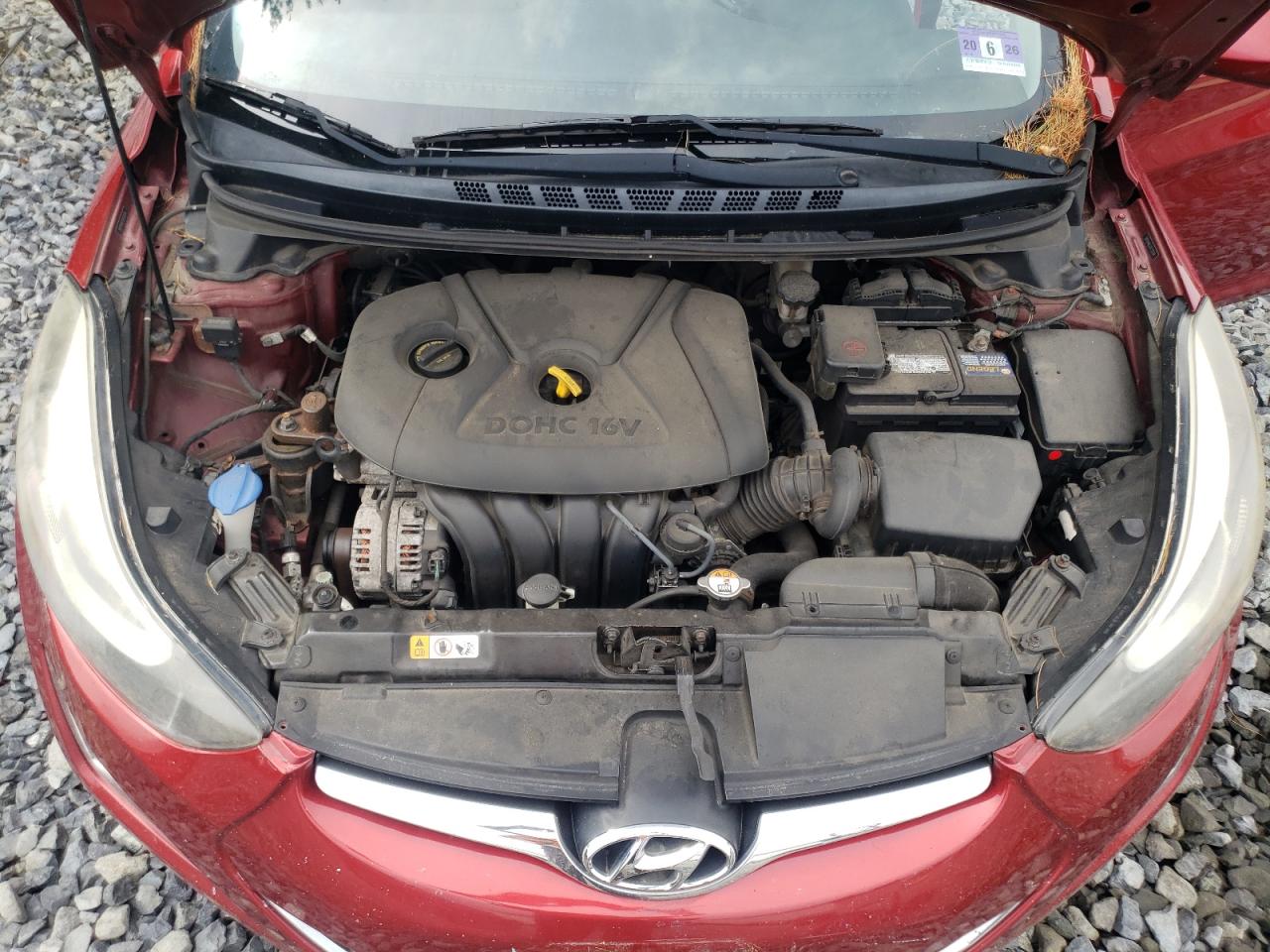 2016 Hyundai Elantra Se VIN: 5NPDH4AE7GH676549 Lot: 64381364