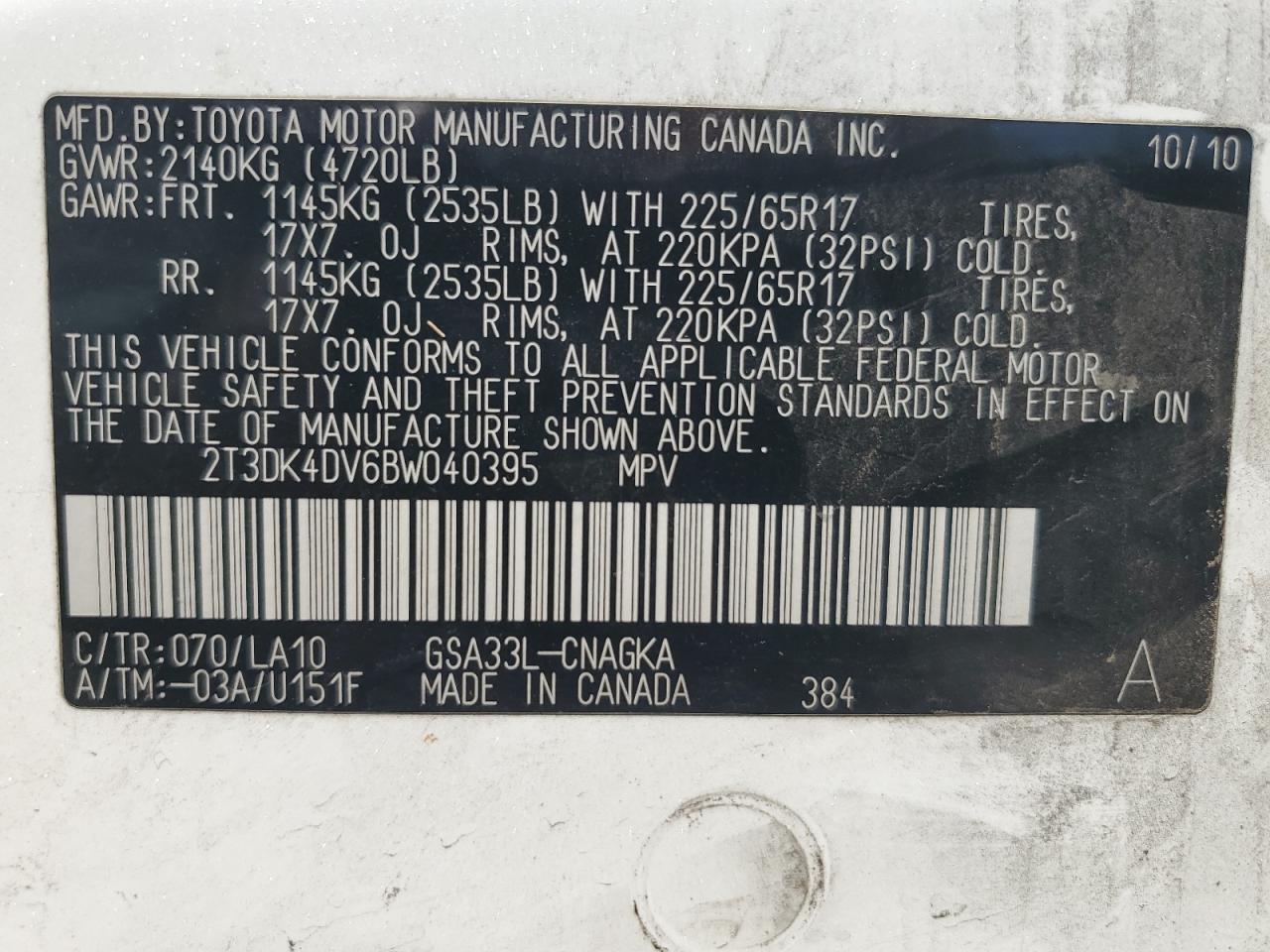 2011 Toyota RAV 4 - Image 14