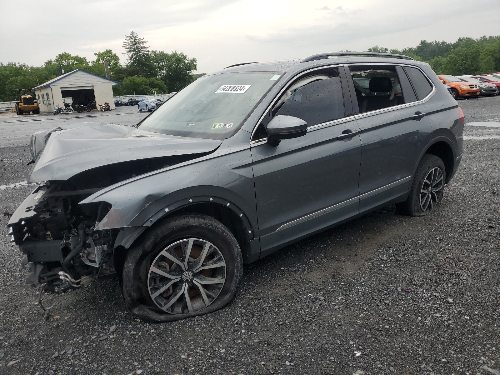 2021 Volkswagen Tiguan Se vin: 3VV2B7AX2MM158559