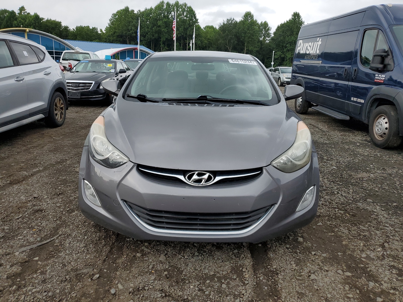 2012 Hyundai Elantra Gls vin: 5NPDH4AE1CH115676