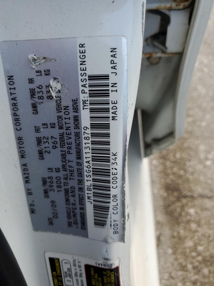 2010 Mazda 3 I VIN: JM1BL1SG6A1131879 Lot: 65046844